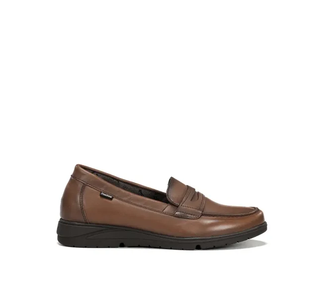 Fluchos Styll F1835 mocassini donna marroni comodi