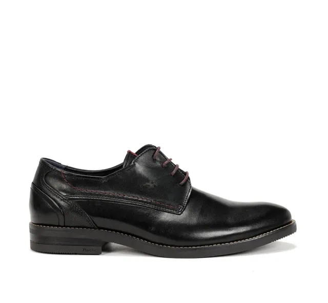 Fluchos Theo F1629 scarpe uomo nere classiche