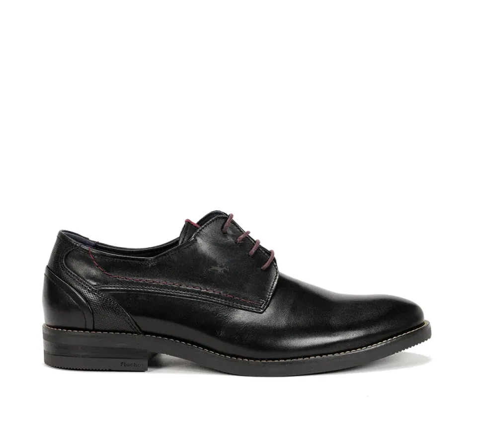 Fluchos Theo F1629 scarpe uomo nere classiche