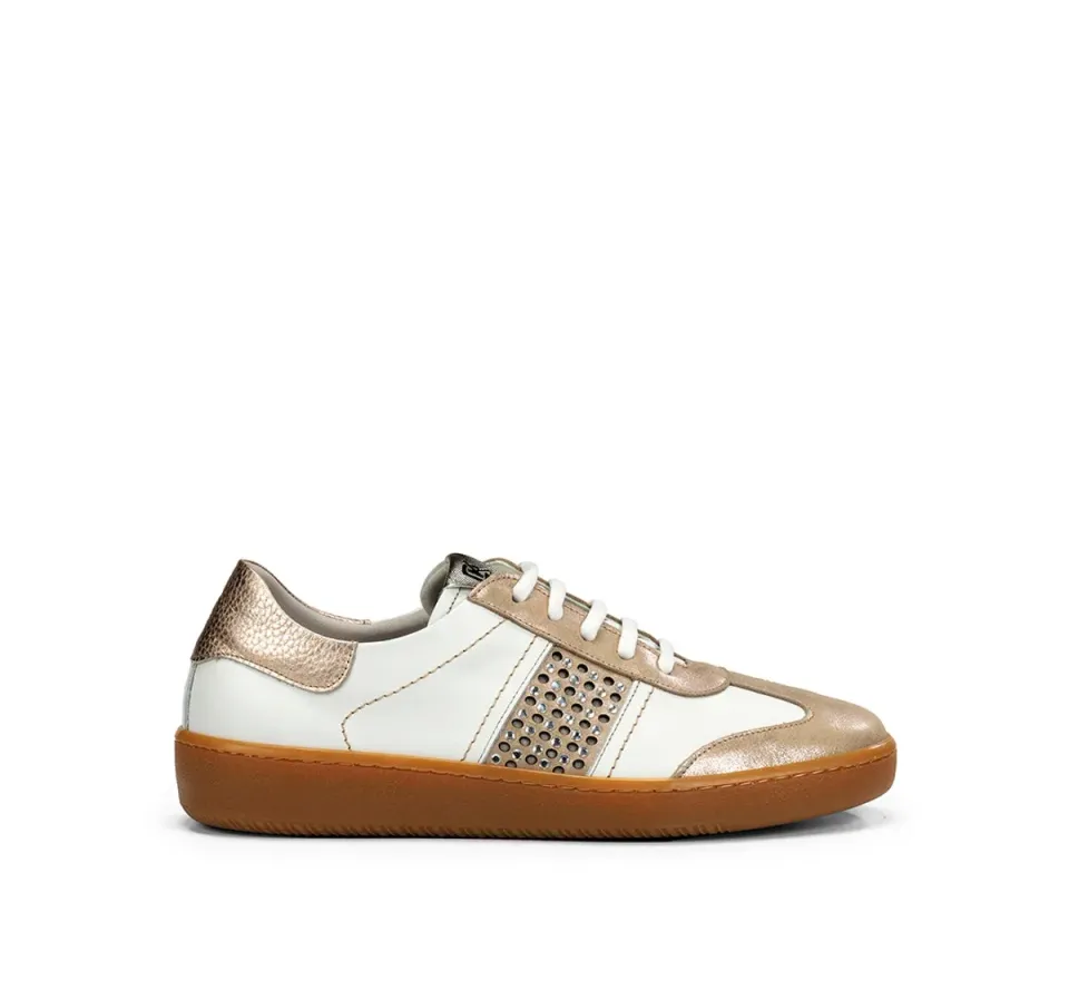 Dorking Lynn D9478 sneakers donna oro metallizzato