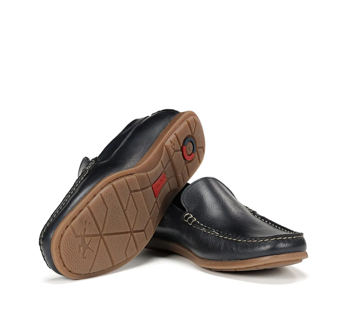 Fluchos Troy F1729 Mocassino Uomo Blu Nautico