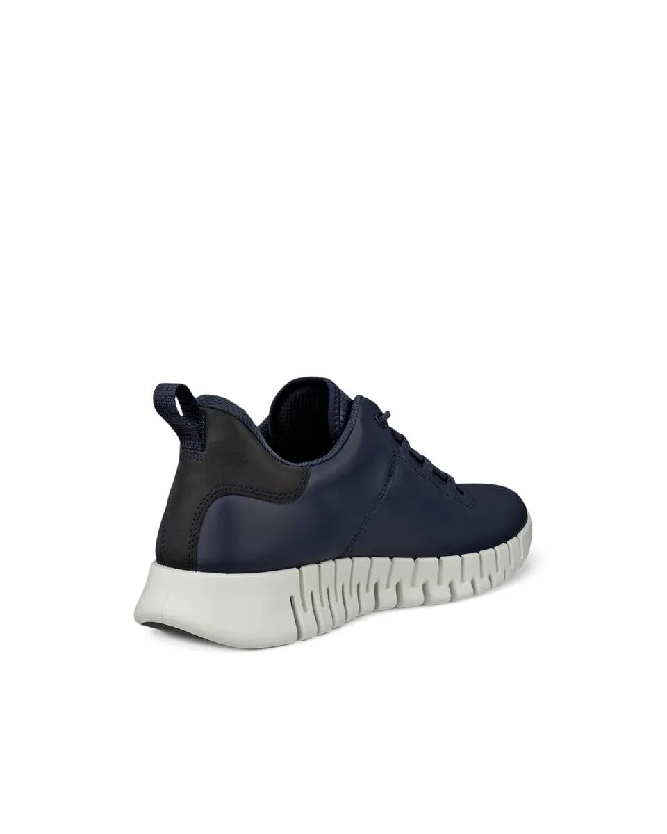 Ecco Gruuv sneakers uomo blu Gore-Tex 43