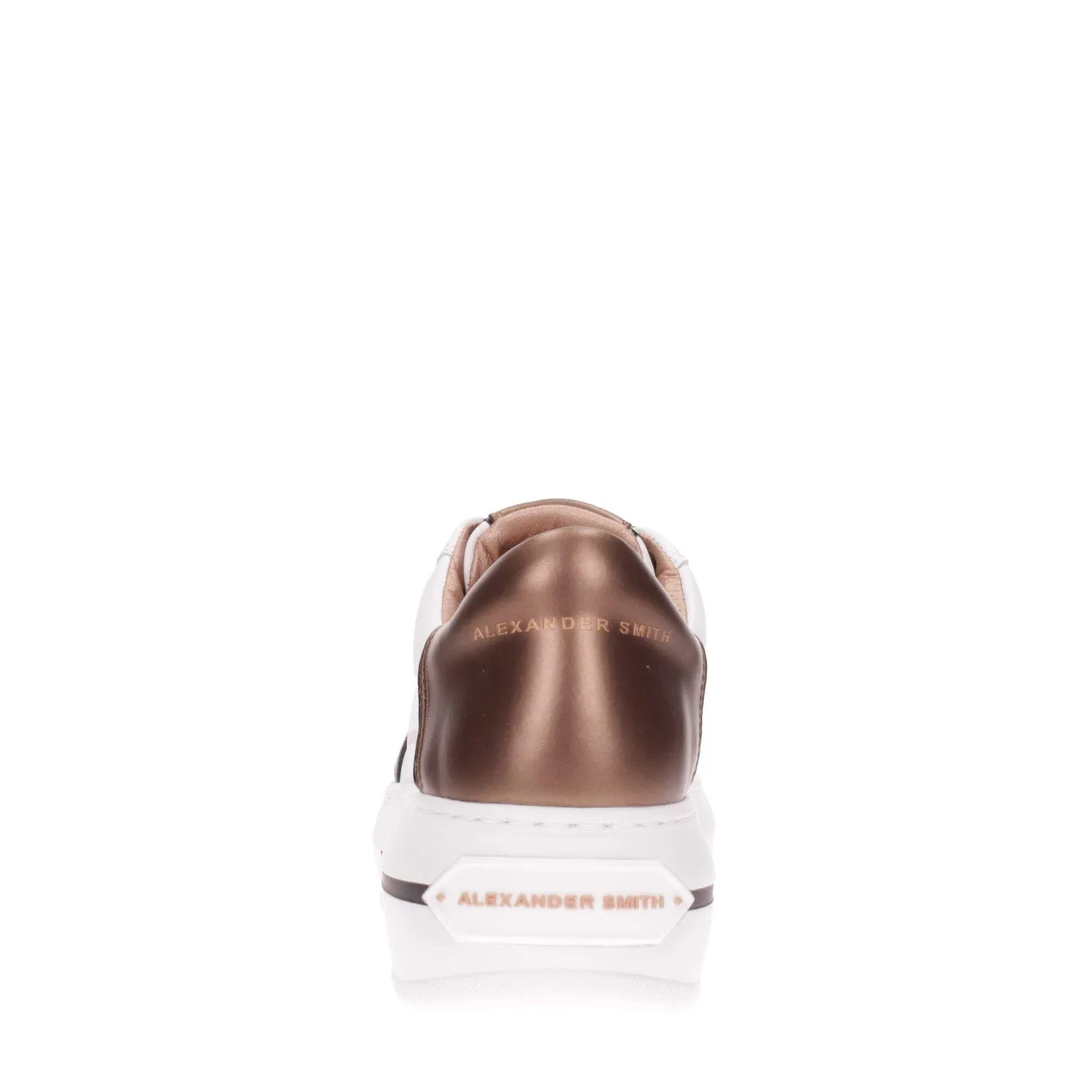 Alexander Smith R1D Sneakers Donna Bianco Bronzo Pelle