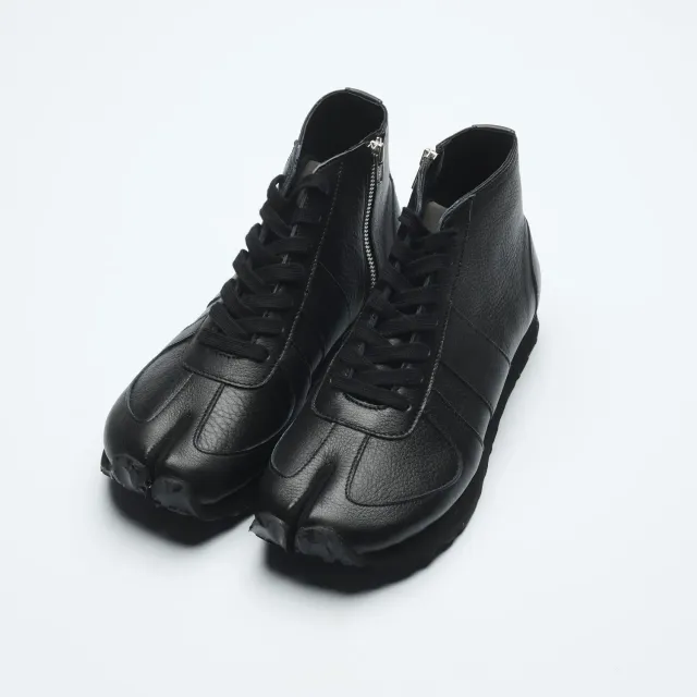 Tabito tabito26 Brace Trainer sneakers total black pelle