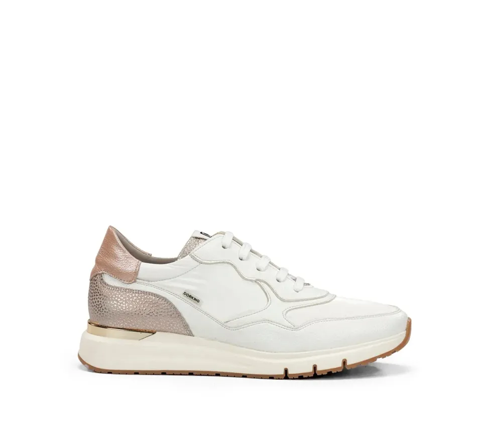 Dorking Serena D9049 sneakers donna bianche casual