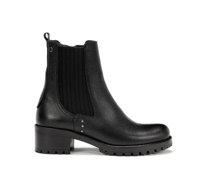 Fluchos Glass D8824 Stivaletti Donna Nero Track