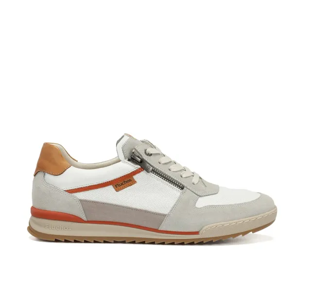 Fluchos Elder F2385 Sneakers Uomo Grigie Pianta Larga