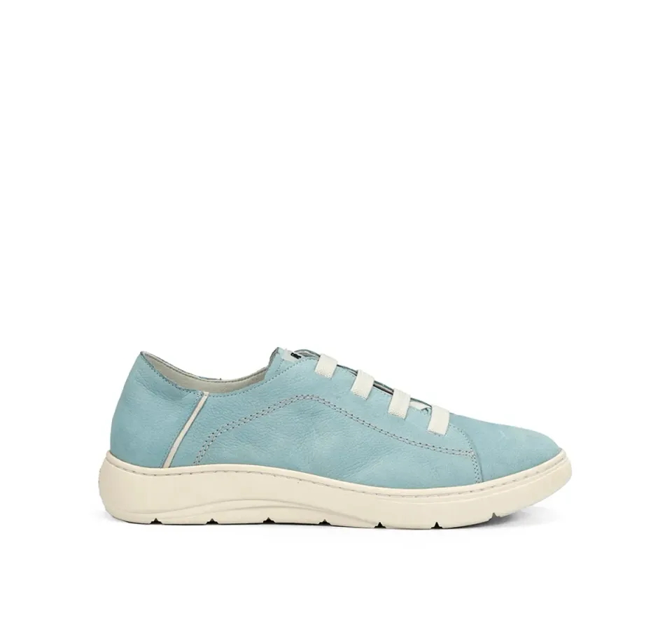 Fluchos Yet D9500 scarpe blu donna pianta larga