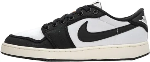 Nike Air Jordan 1 Low sneaker uomo 43 EU bianco nero