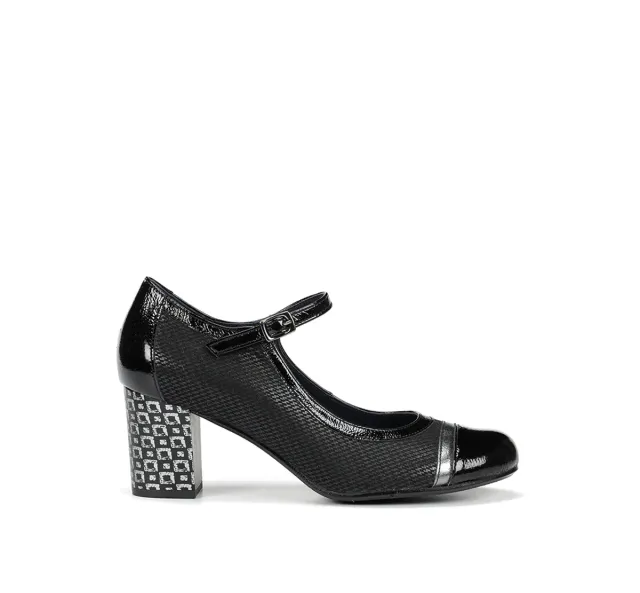Dorking Rodin D8669 stivaletti neri donna fibbia