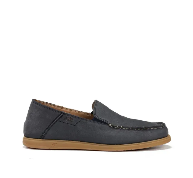 Fluchos Tribal F2193 mocassino uomo blu gomma