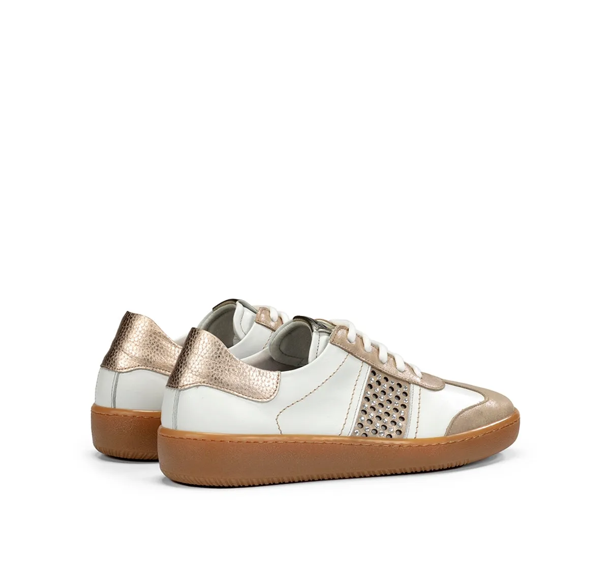 Dorking Lynn D9478 sneakers donna oro metallizzato