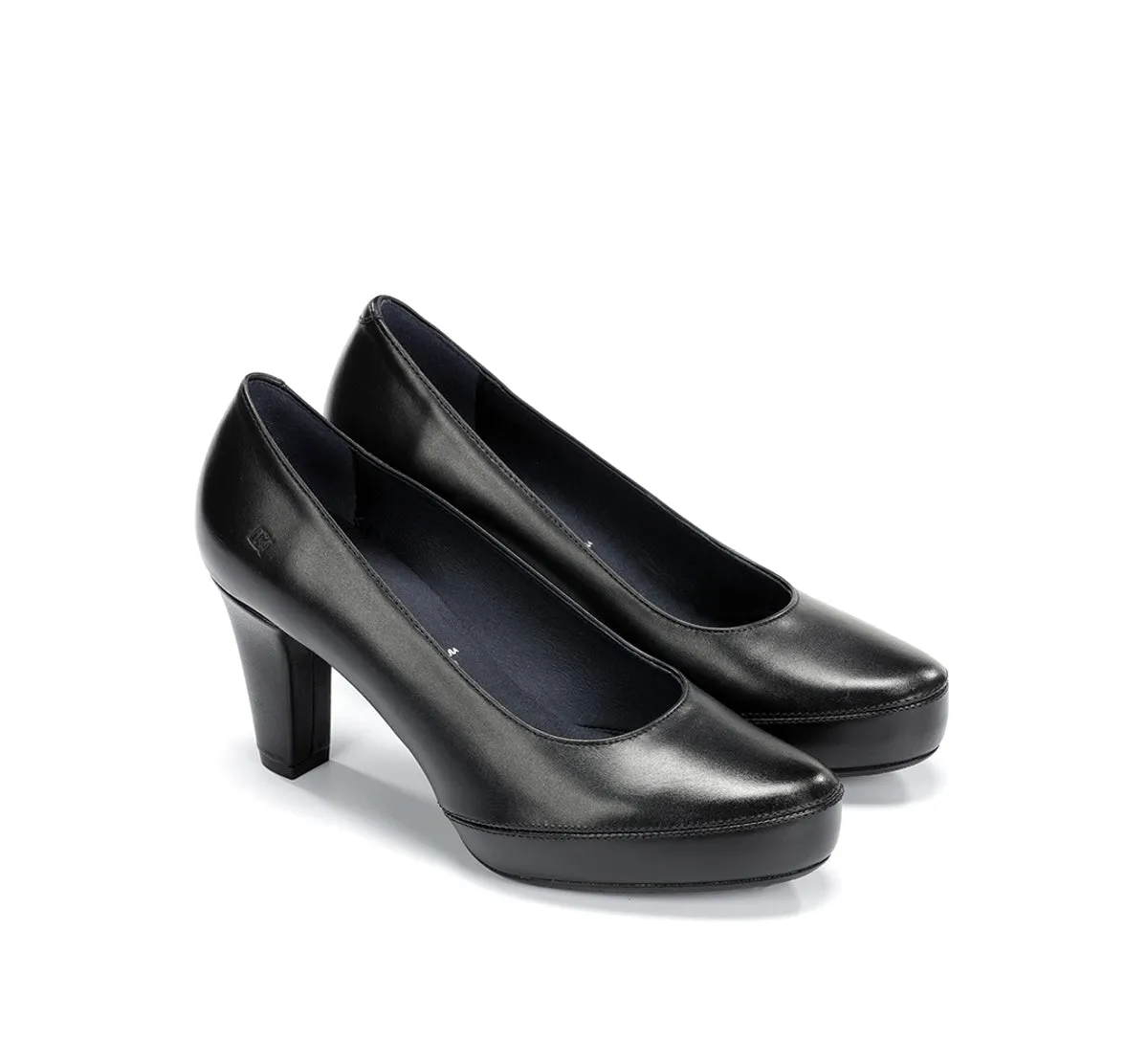 Dorking by Fluchos Blesa D5794 scarpe nere tacco donna