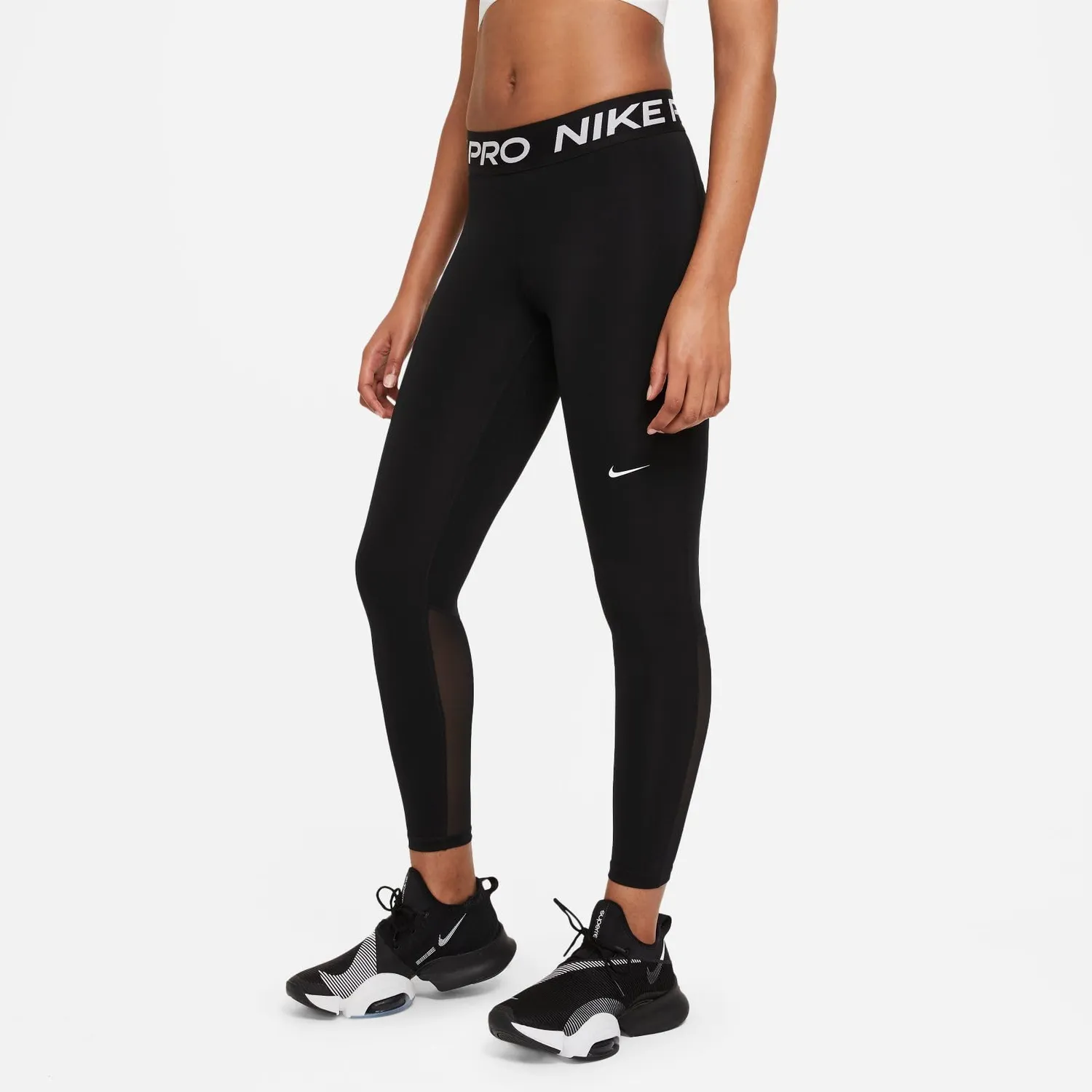 Nike Pro 365 Tight 7/8 leggings donna XL neri