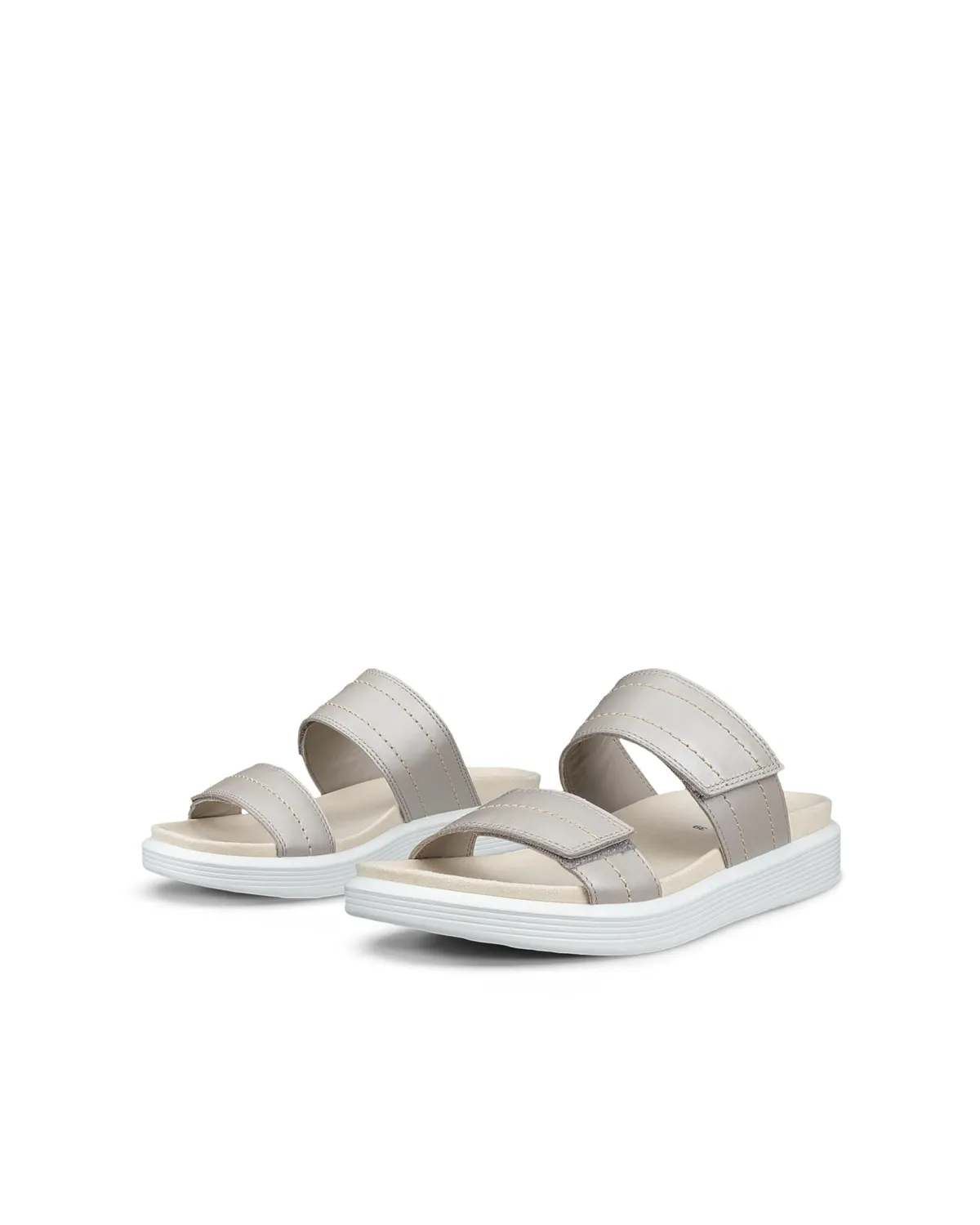 Ecco Soft ciabatte donna 41 pelle due cinturini