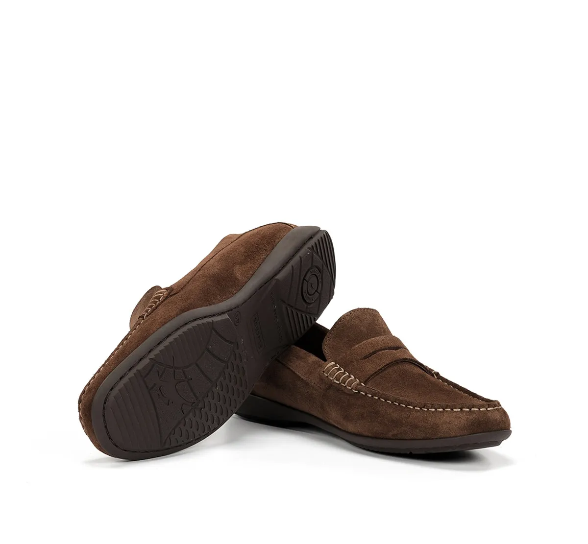 Fluchos Samoa F2207 mocassini uomo marroni pelle