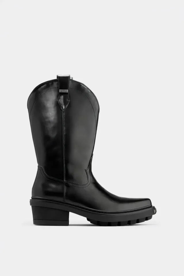 Eytys Dodge stivali pelle neri western