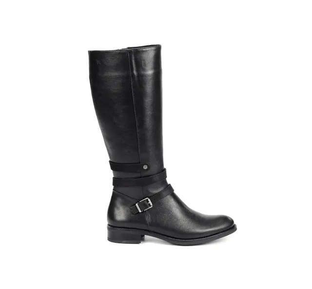 Fluchos Tierra D9532 stivaletti donna neri eleganti