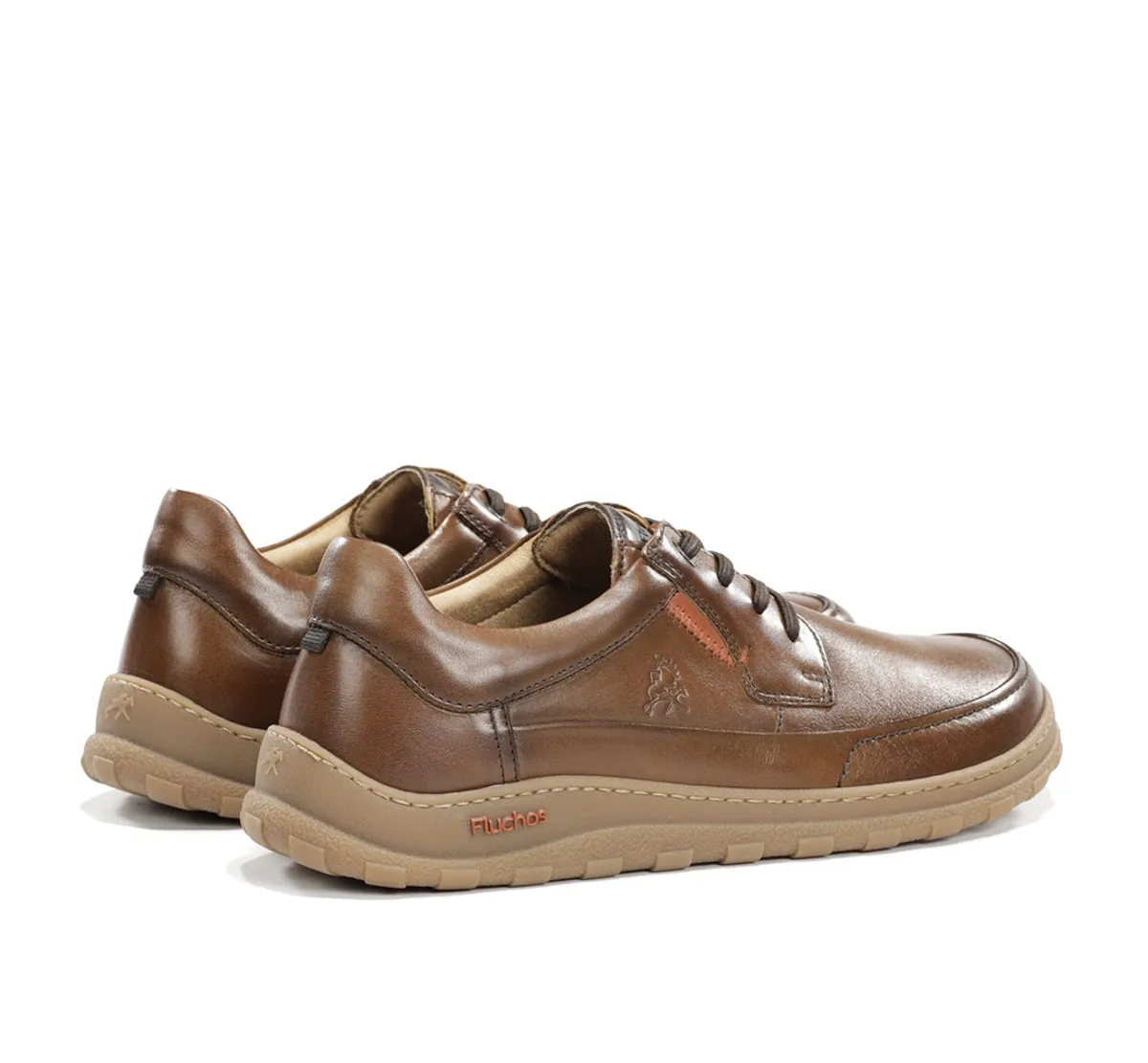 Fluchos Jerry F2504 scarpa uomo marrone pianta extralarga