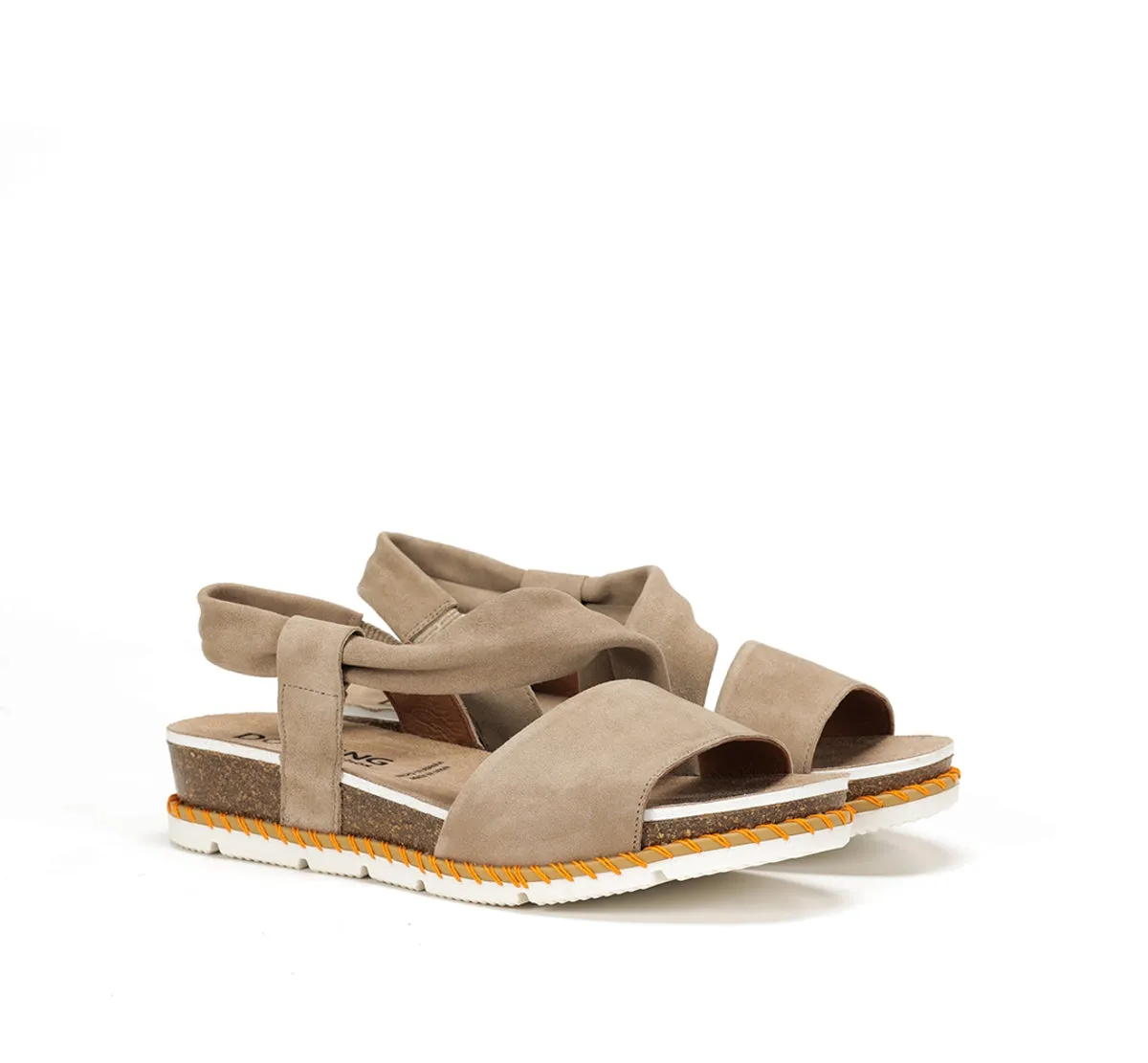 Fluchos Sport D9324 sandalo donna taupe chiusura velcro