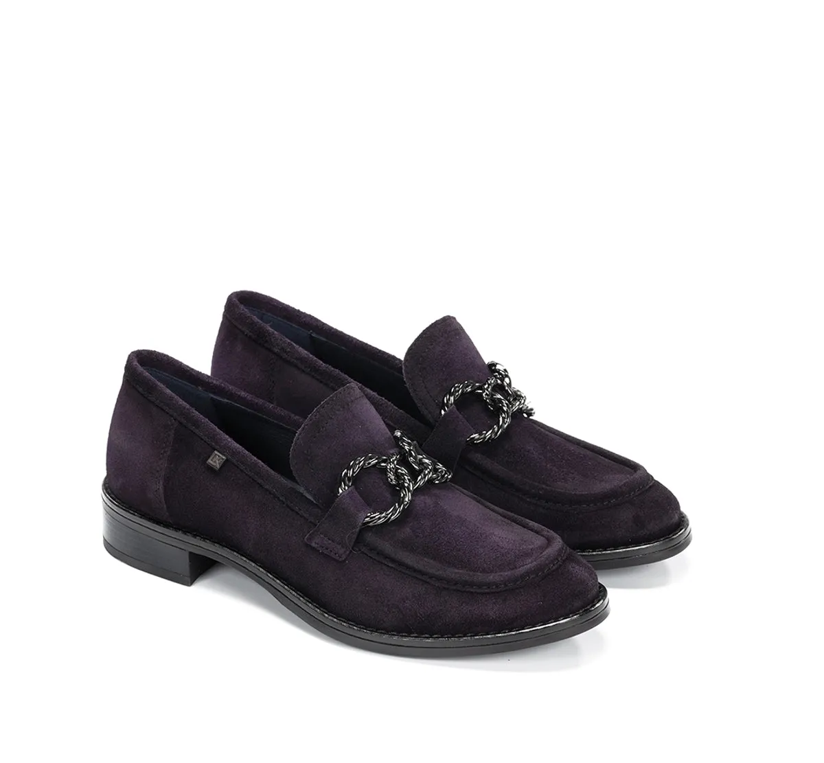 Dorking Harvard D9117 mocassino donna viola pelle