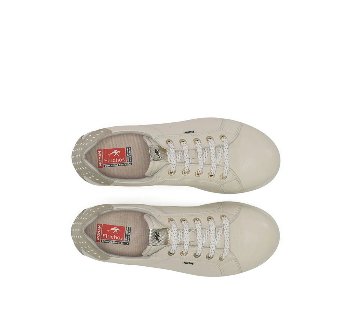 Fluchos Party F2439 sneakers donna tortora minimal