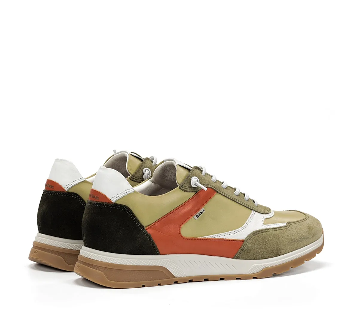 Fluchos Louis F2192 sneakers uomo verdi pelle