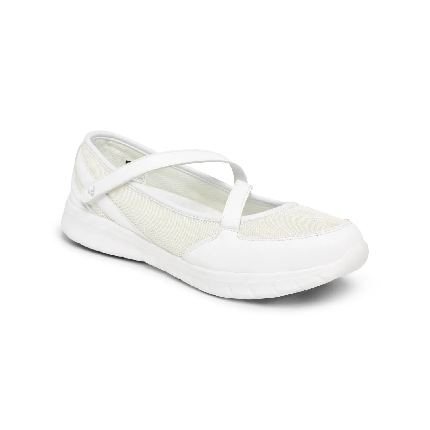 Suecos Frida Ballerine Bianche Traspiranti
