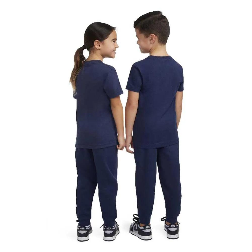 Nike Embroid Futura t-shirt bimbo 6-7 anni blu