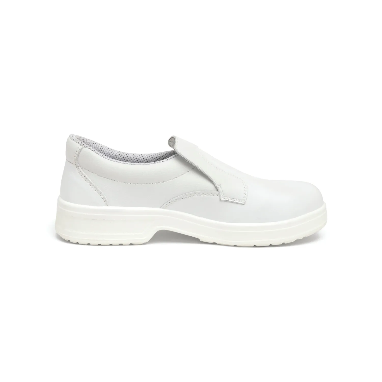 Suecos Aneto scarpe bianche slip-on lavoro