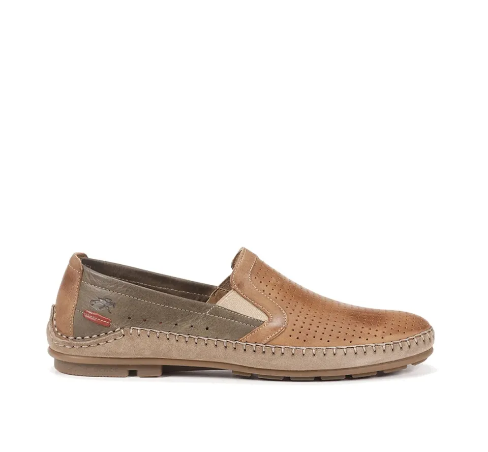 Fluchos Dorian F1172 mocassino uomo marrone casual