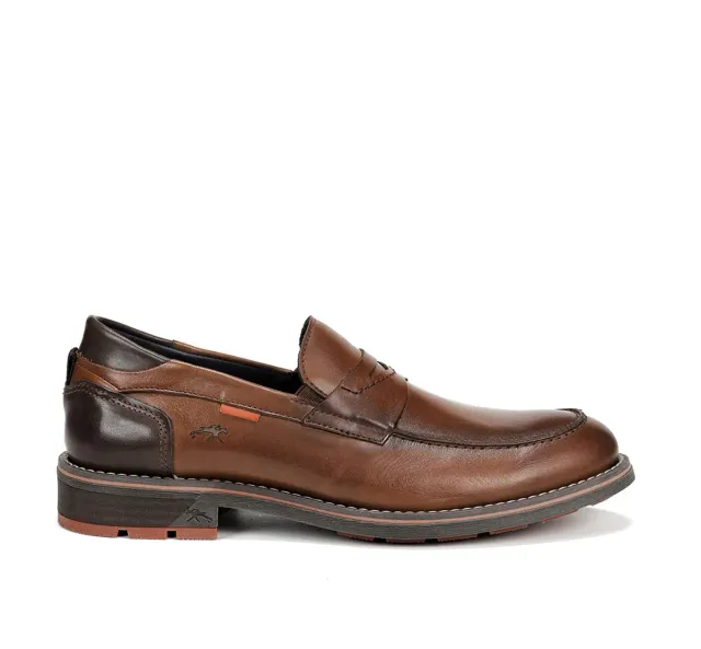 Fluchos Terry F1290 mocassini uomo marrone classici