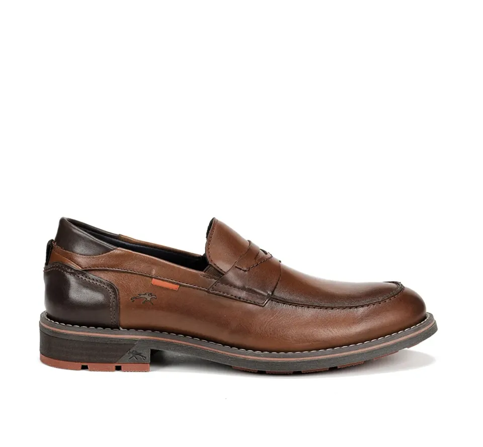 Fluchos Terry F1290 mocassini uomo marrone classici