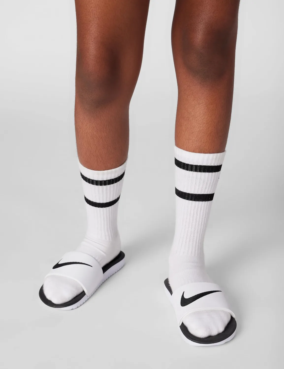 Nike Kawa ciabatte bambini 31 EU nero