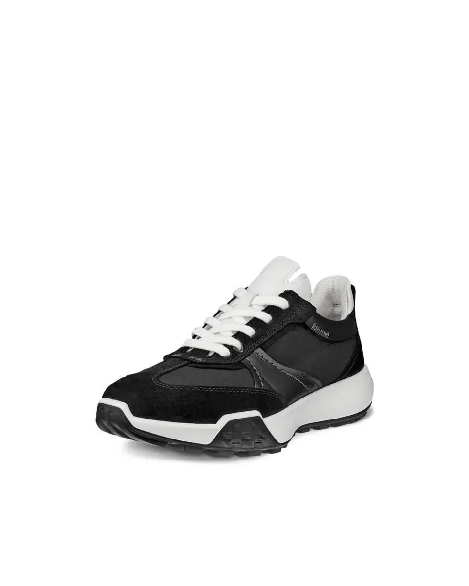 Ecco Retro Sneaker Sneakers Donna Mesh Pelle