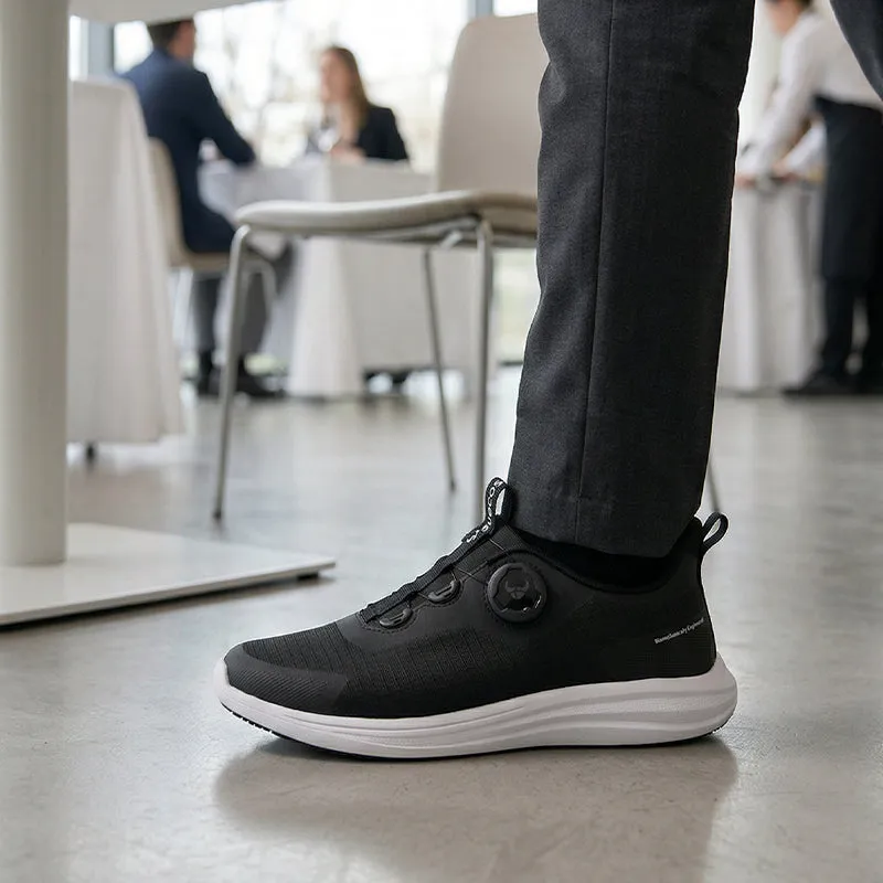 Suecos Hast Scarpe Nero Bianco Rotella