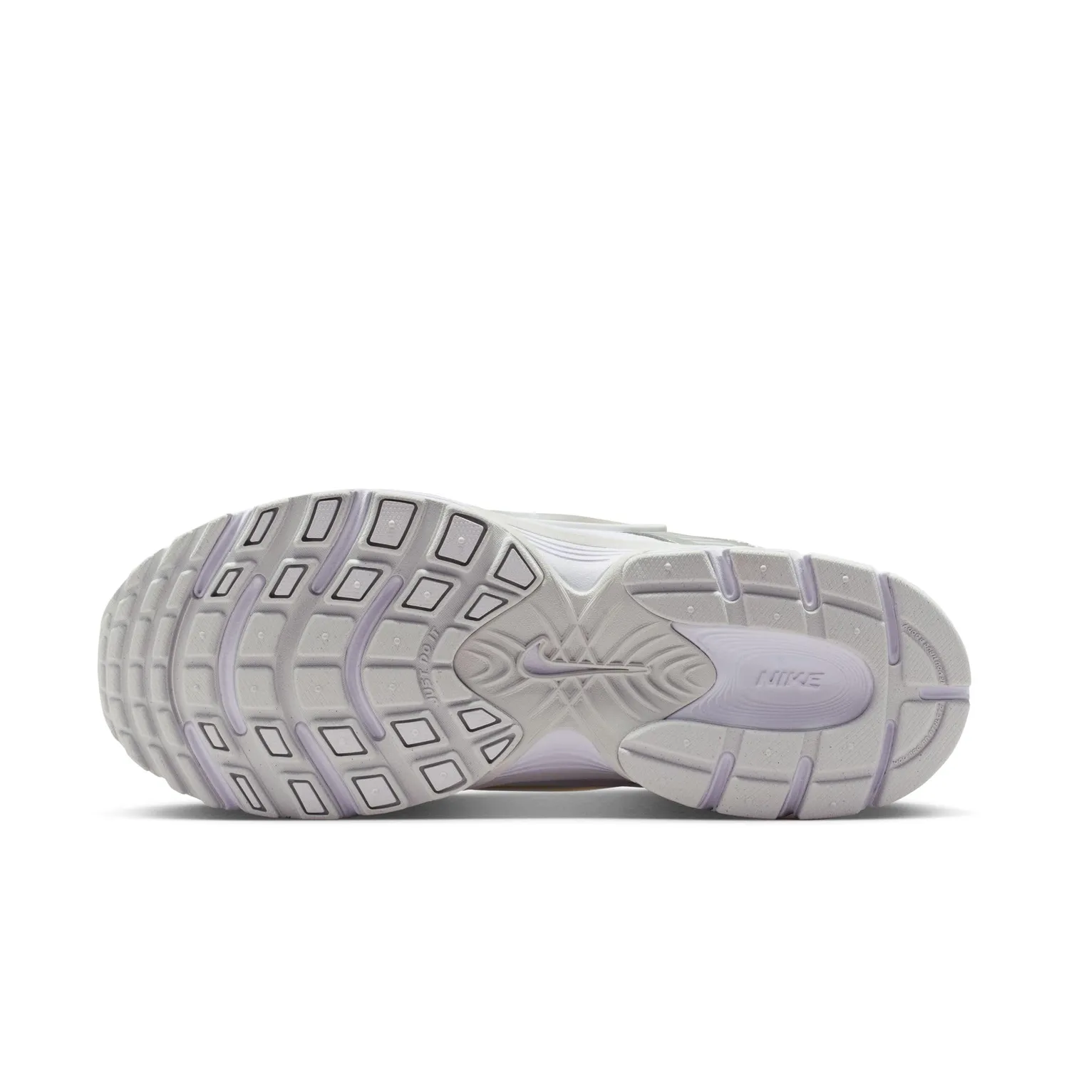Nike V5 RNR scarpe donna stile Y2K suola spessa argentate