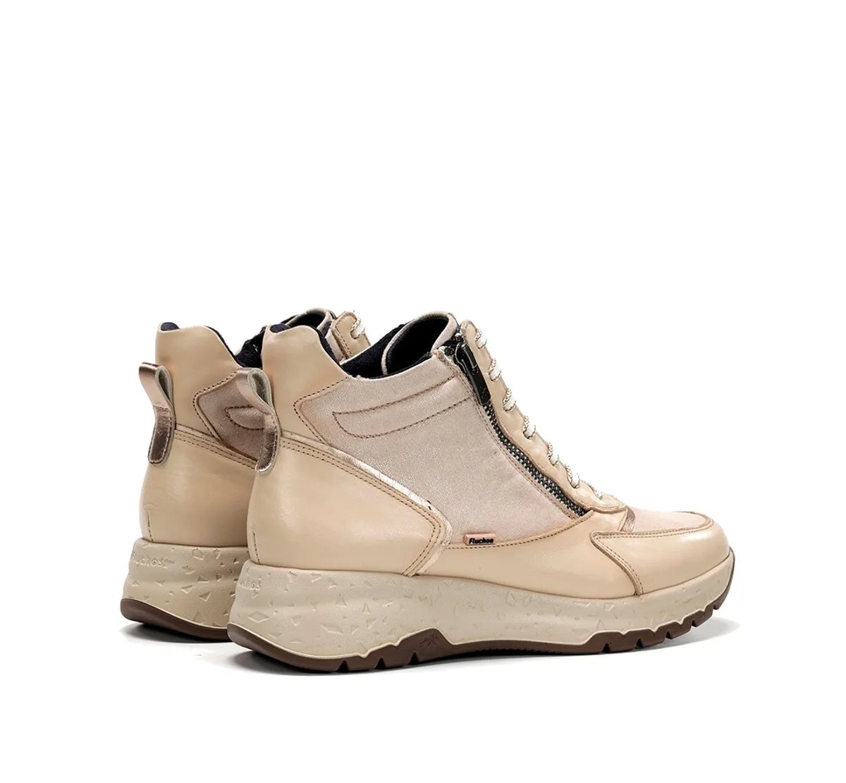 Fluchos Nexus F2311 stivaletti donna bianchi pelle