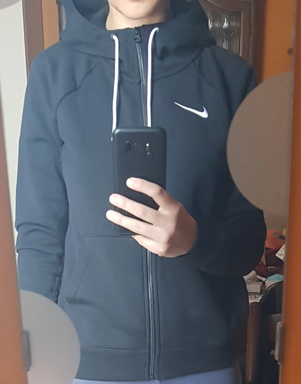Nike Team Club 20 felpa donna con zip L termica