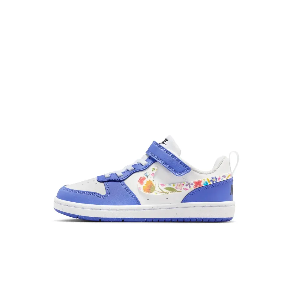 Nike Court Borough Low FL sneakers bimbo 30 EU bianche
