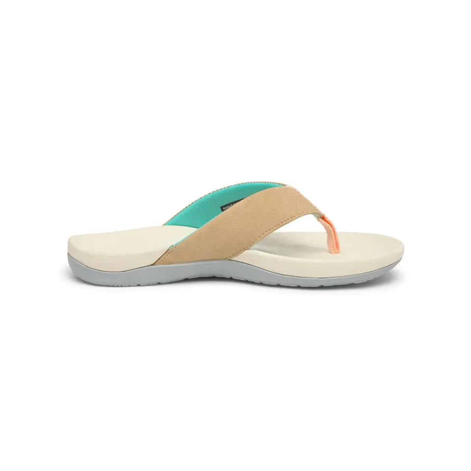 Suecos Havsand sandali donna color cuoio leggeri