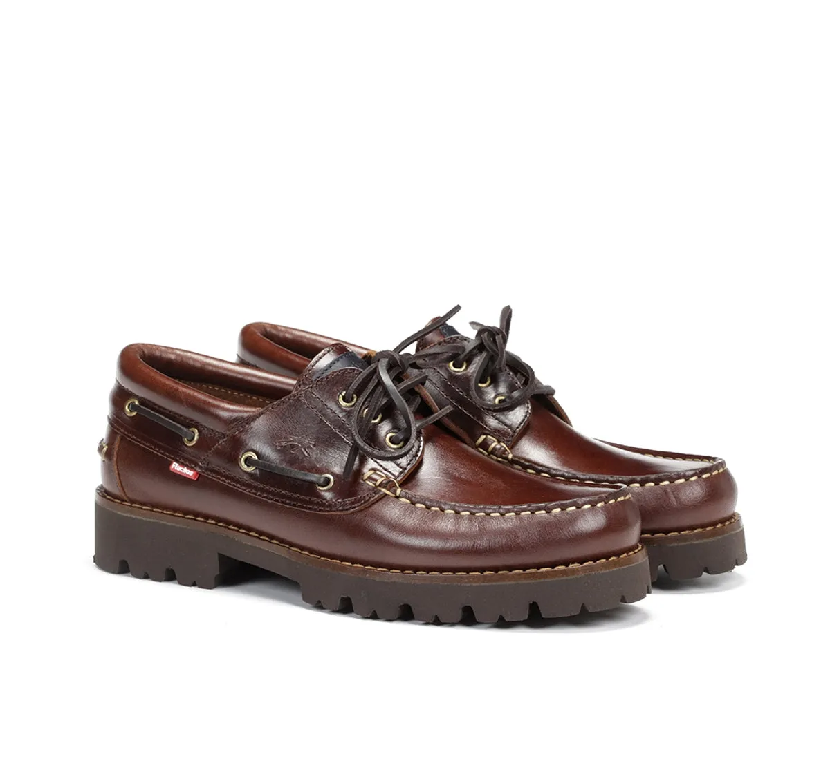 Fluchos Richfield F0046 Scarpe Marrone Uomo Classiche