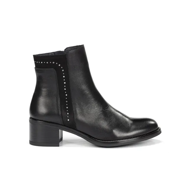 Dorking Chiara D9134 stivaletti donna neri punta