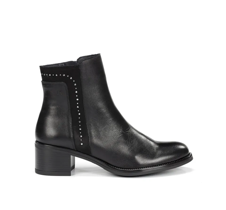 Dorking Chiara D9134 stivaletti donna neri punta