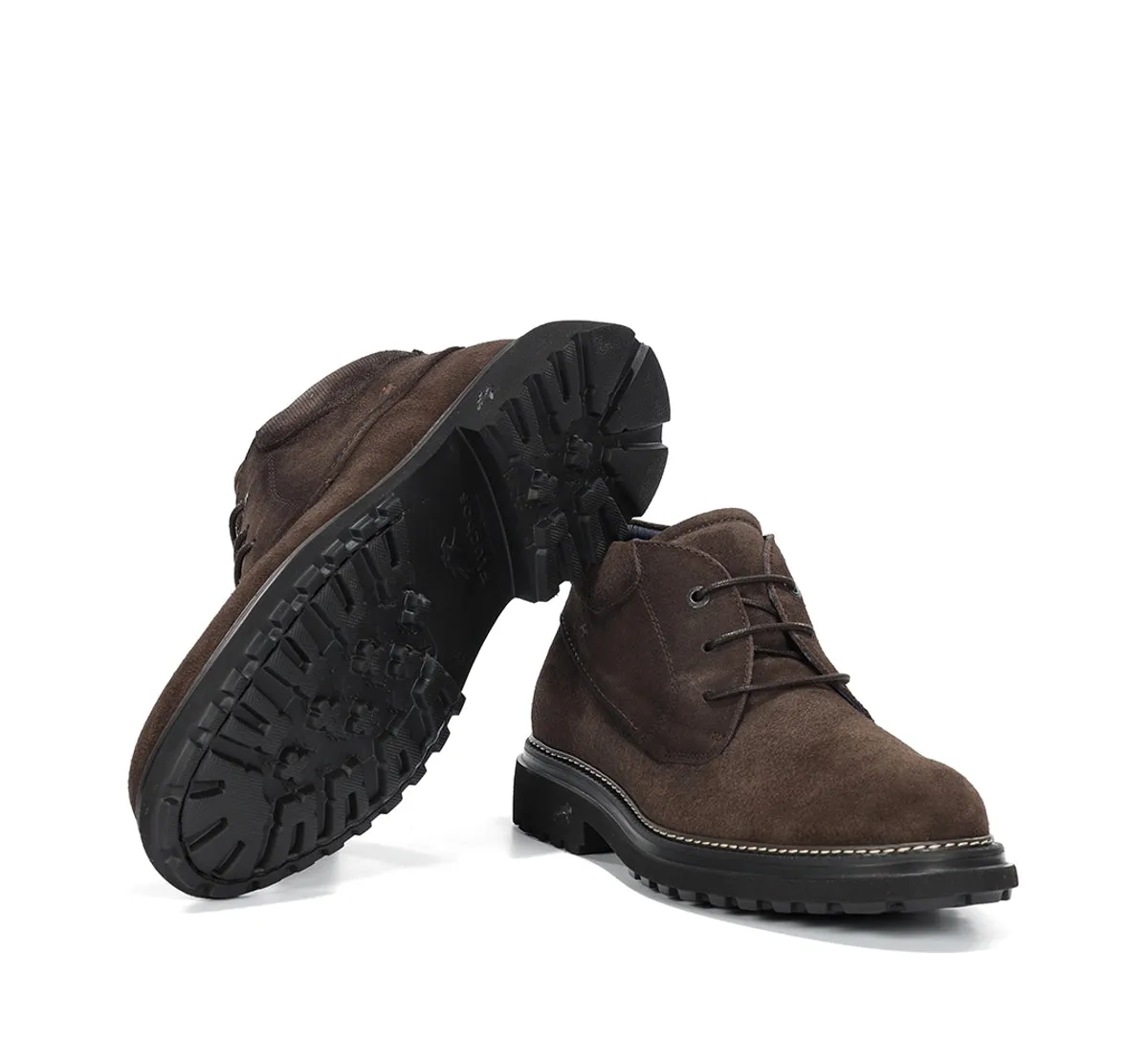 Fluchos Lincon F2055 polacchi uomo marroni classici