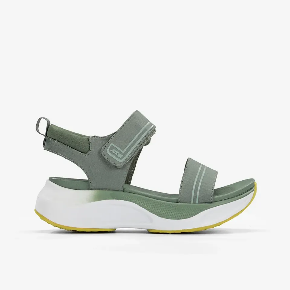 Atom Fusion AT169 sandali donna kaki velcro