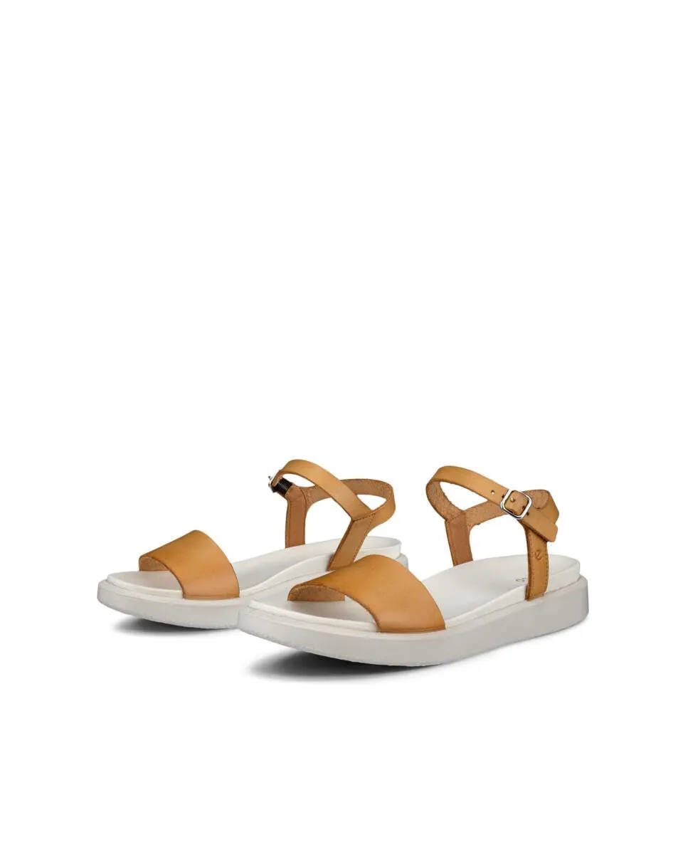 Ecco Flowt sandali donna neri eleganti tre fasce