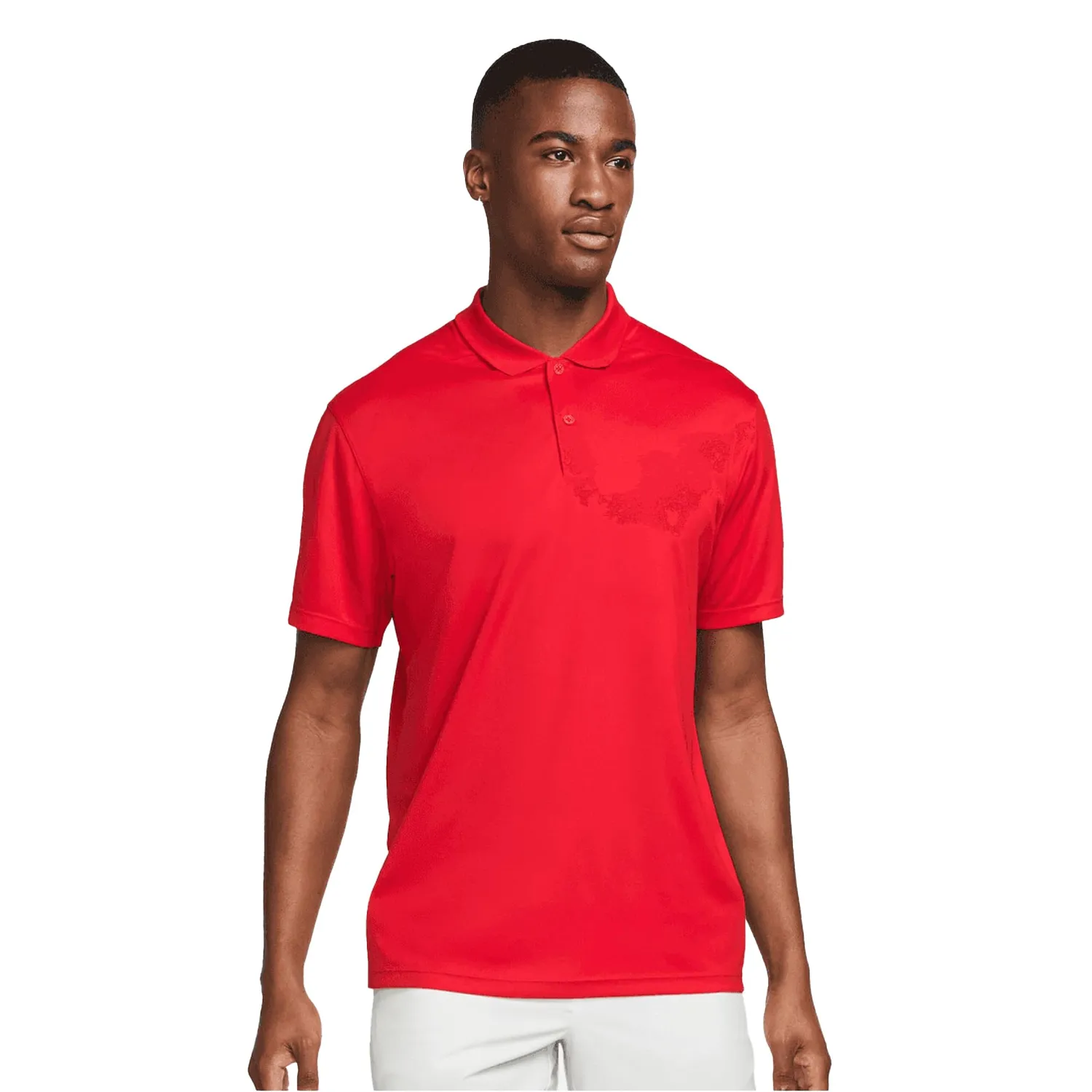 Nike Dri-Fit Victory polo golf uomo bianca traspirante