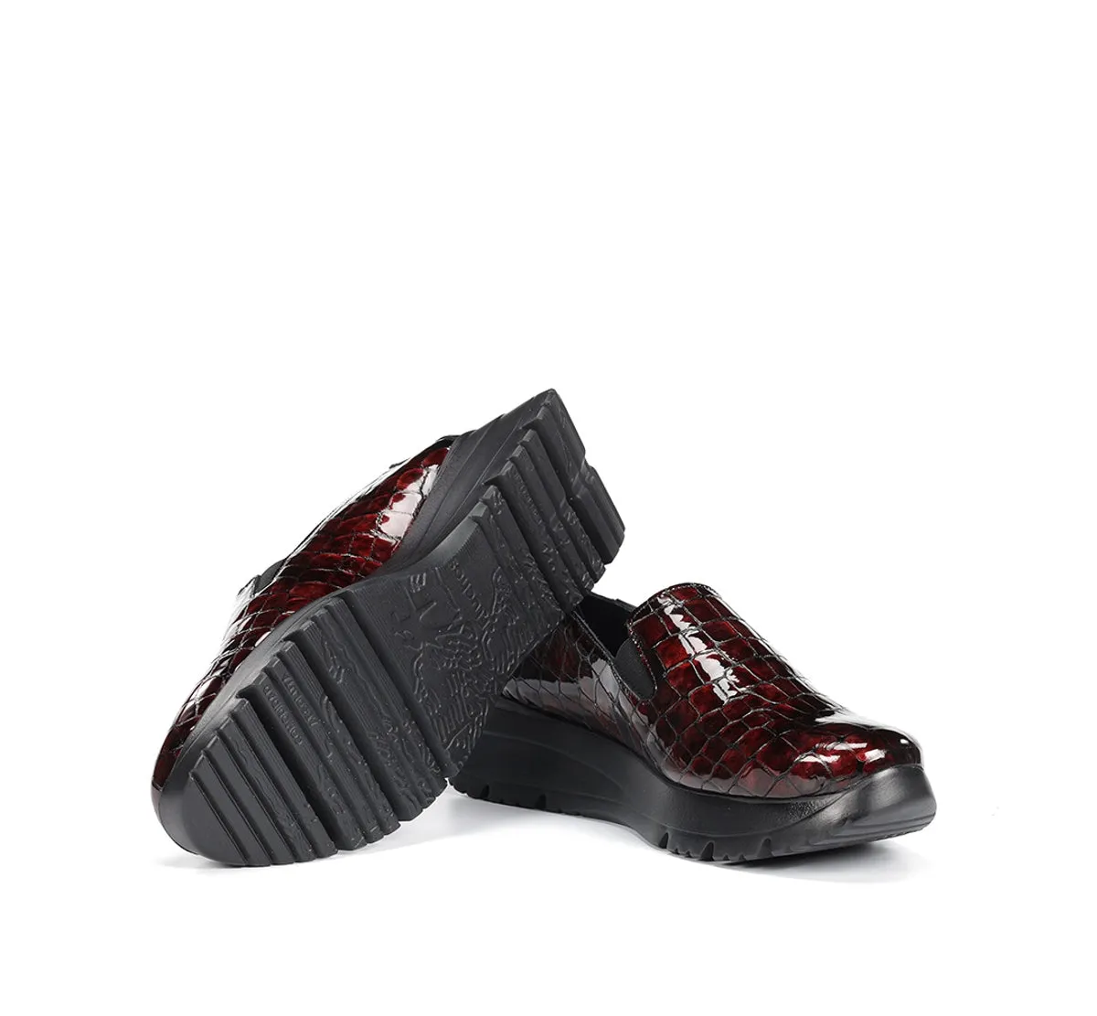 Fluchos Eira F2159 slip on donna rosso sportiva