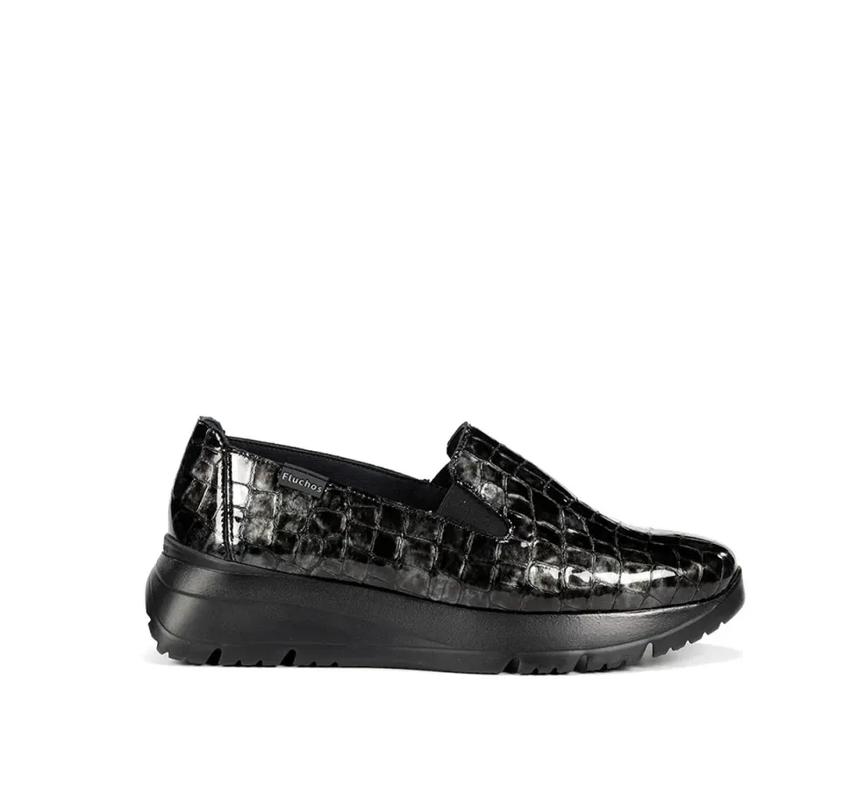 Fluchos Eira F2159 slip on donna grigie senza lacci
